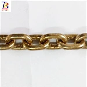 G70 Thauj Chain NACM96 Yellow Zinc Chromate Plated