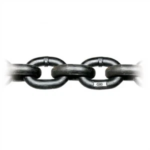Manufacturing Supply En 818-2 G80 Alloy Thaum tshav kub kub kho Lifting Steel Load Chain